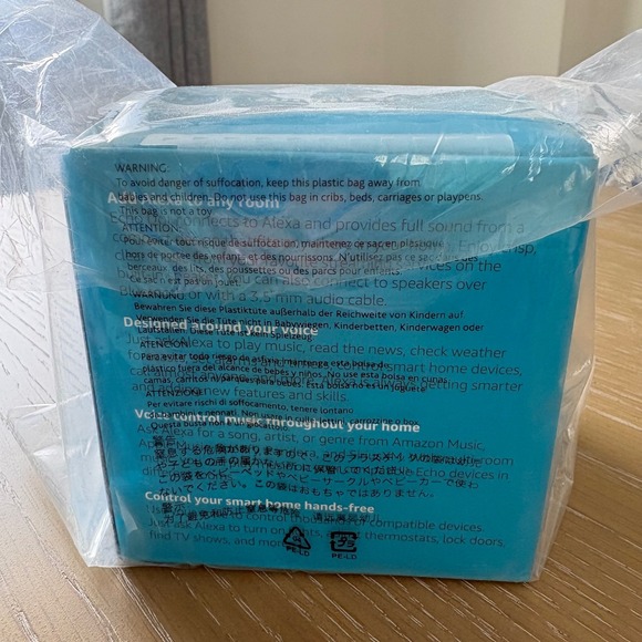 Amazon Echo Dot 3rd Gen Smart Speaker with Alexa Charcoal Grey New Sealed - Picture 3 of 6